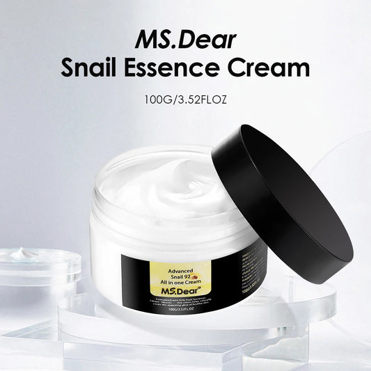 Hyaluronic & Snail Moisturizer – Anti-Wrinkle, Pore-Refining & Brightening