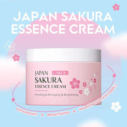 LAIKOU Sakura Hyaluronic Face Cream – Brightening & Oil Control, 25g