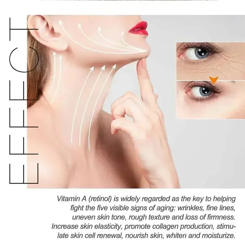 Facial Fine Line & Neck Wrinkle Relief – Anti-Aging, Firming & Moisturizing Cream