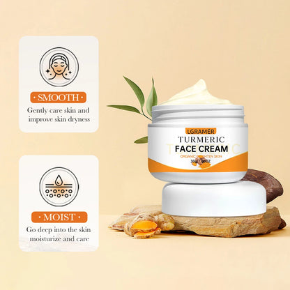 Youthful Glow Turmeric Face Cream – Brighten, Moisturize & Wrinkle Remover