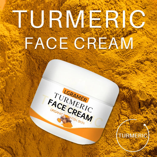 Youthful Glow Turmeric Face Cream – Brighten, Moisturize & Wrinkle Remover