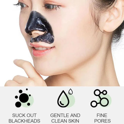 Blackhead & Acne Removal Mask – Bamboo Charcoal Nose & Face Cleanser